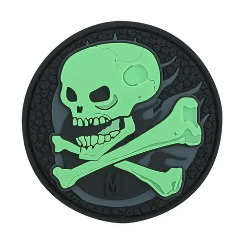 Maxpedition Skull Morale Patch Glow