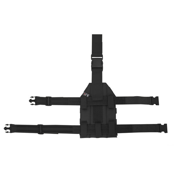 MOLLE DROP LEG PANEL – BLACK - Joint Force Tactical