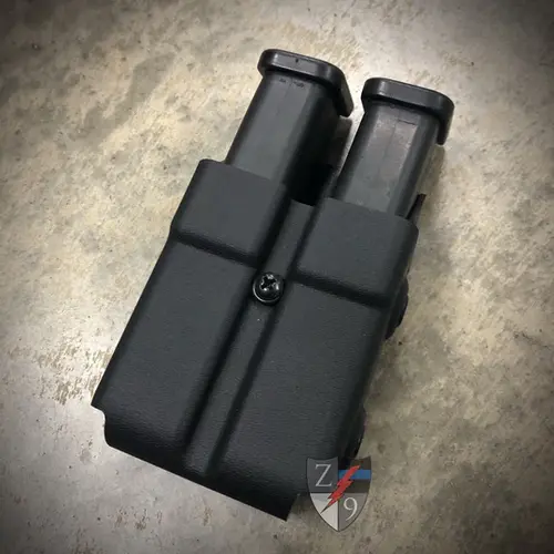 Zero 9 Double Pistol Mag Case (Slim)