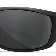 OMEGA CAPTIVATE POL GREY LENS/MATTE BLACK FRAME