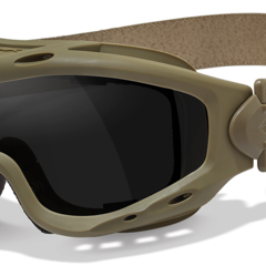 WILEY X SPEAR Goggle Kit Tan Frame Grey/Clear
