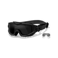 WILEY X SPEAR Goggle Kit Matte Black Frame Grey/Clear
