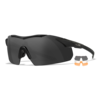 WILEY X VAPOR Matte Black Grey/Clear/Rust