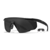 WILEY X SABER Advanced Clear/Grey Lenses Matte Black Frame ( 2 Full Systems )