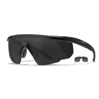 WILEY X SABER Advanced Clear/Grey Lenses Matte Black Frame ( 2 Full Systems )