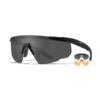 WILEY X SABER Advanced Grey/Clear/ Rust lenses  Matte Black Frame
