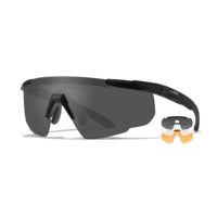 WILEY X SABER Advanced Grey/Clear/ Rust lenses  Matte Black Frame