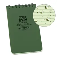 Rite In The Rain 3" x 5" Top-Spiral Notebook, Universal Pattern