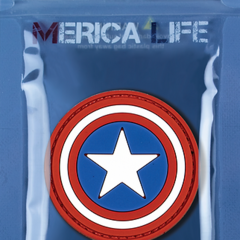 MericaLife Star Shield Patch Full Color