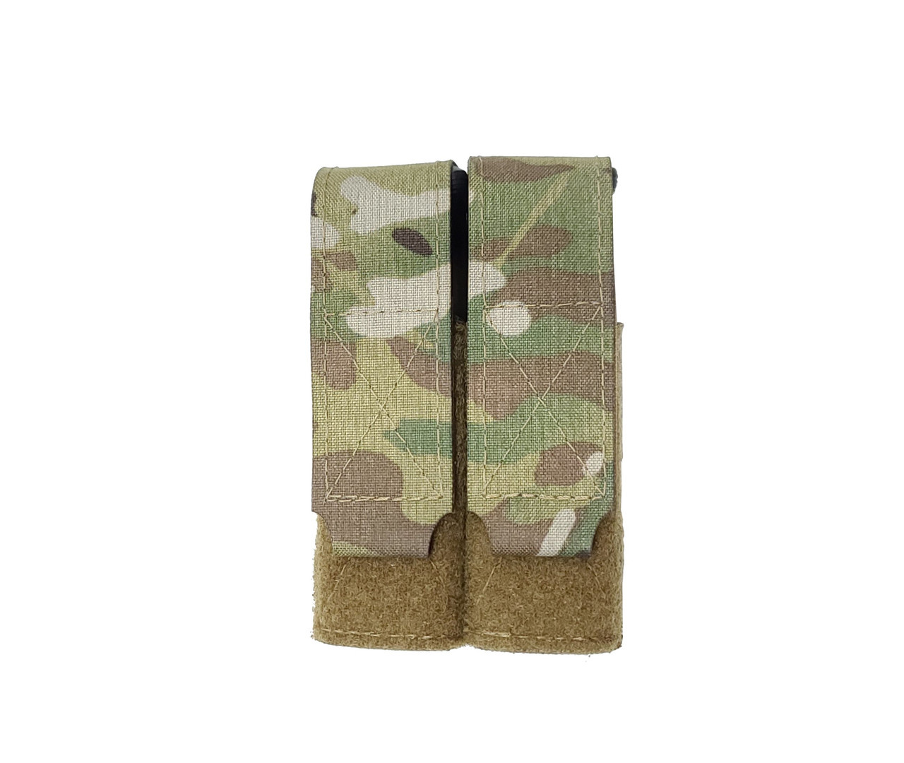 Lidded Double Pistol KYWI Pouch None - Joint Force Tactical