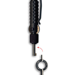ZAK Tool Handcuff Key Carbon Fiber Extension Tool-Pocket