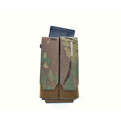 ESSTAC Lidded Stacked 2 Pistol/1 x  5.56 Pouch NONE - Mid