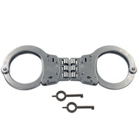 Smith & Wesson Hinged Handcuff S&W Model 300 Nickel