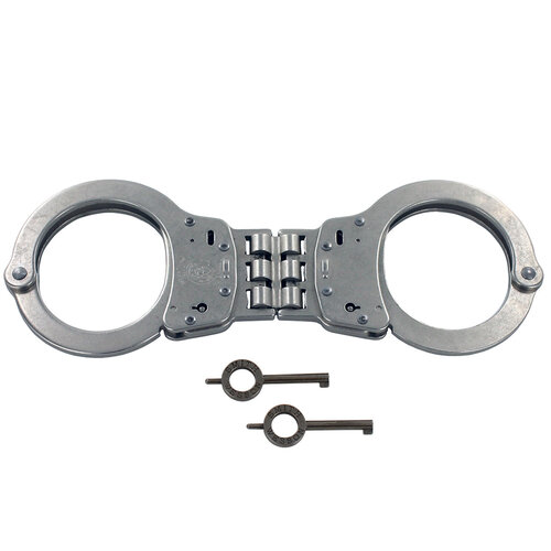 Smith & Wesson Hinged Handcuff S&W Model 300 Nickel