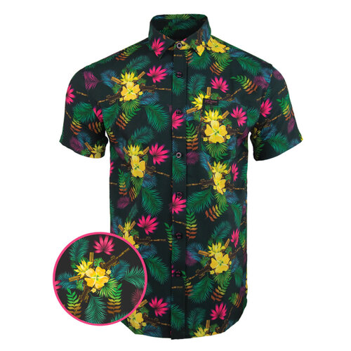 Retro Rifle (+) Tropics Shirt - Yellow