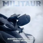 Militaur (+) Strap Keepers  - Package (4 x 1") (2 x 1.5")
