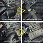 Militaur (+) Strap Keepers  - Package (4 x 1") (2 x 1.5")