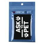 MericaLife Ask To Pet Patch