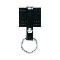 Safariland Baton Ring 1 Snap - Plain Black with Chrome Hardware