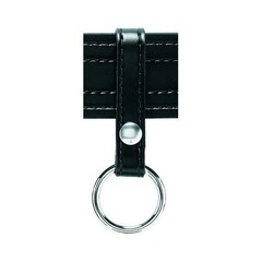 Safariland Baton Ring 1 Snap - Plain Black with Chrome Hardware
