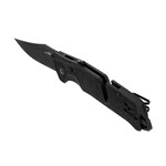 SOG Trident AT Partially Serated Black/Black