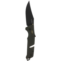 SOG Trident AT Partially Serrated Olive Drab
