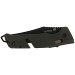 SOG Trident AT Partially Serrated Olive Drab