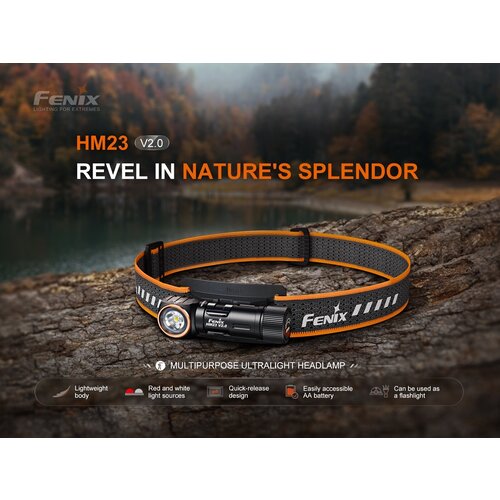 Fenix Headlamp HM23 V2.0