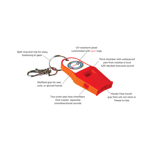 RESQME Whistle For Life - Safety Whistle