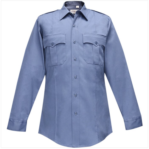 Flying Cross Men's Duro Poplin - 65% Poly / 35% Cotton L/S Shirt