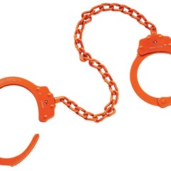 Peerless Handcuff Company Model 753C 15'' Leg Iron - Color Finish