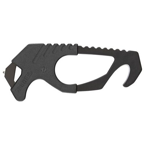 Gerber Strap Cutter Black With Orange Sheath and Glass Breaker