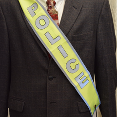 DSM Safety Products Police - Safety Banner w/ Belt Pouch