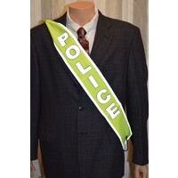 DSM Safety Products Police - Safety Banner w/ Belt Pouch