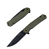 RUIKE P-801-G Green W/Black Blade Folding Knife