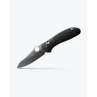 Benchmade Griptilian  550 Knife Black/Satin S30V Plain Edge