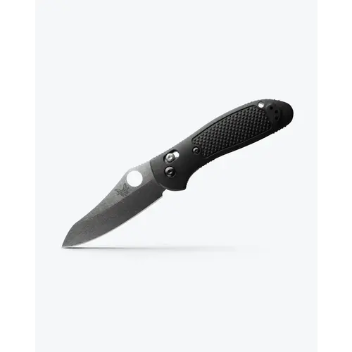 Benchmade Griptilian  550 Knife Black/Satin S30V Plain Edge