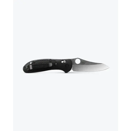 Benchmade Griptilian  550 Knife Black/Satin S30V Plain Edge