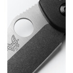 Benchmade Griptilian  550 Knife Black/Satin S30V Plain Edge