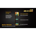 Fenix Battery Rechargeable 14500 1600 Mah W/Micro USB Port