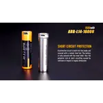 Fenix Battery Rechargeable 14500 1600 Mah W/Micro USB Port