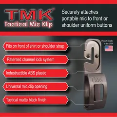 TacticalKlips TMK Mic Clip