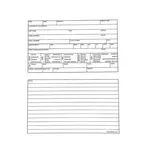 TacticalKlips Pocket Klipboard Field Interview Cards