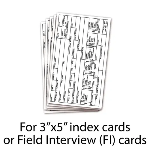 TacticalKlips Pocket Klipboard Field Interview Cards