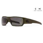 Gatorz SPECTER OD Green/Black Logo Milspec Ballistic Smoke W/Anti- Fog Ansi Z87.1