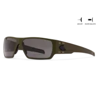 Gatorz SPECTER OD Green/Black Logo Milspec Ballistic Smoke W/Anti- Fog Ansi Z87.1