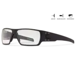 Gatorz SPECTER Black/Black Logo Milspec Ballistic Photochromic W/Anti-Fog ANSI Z87.1