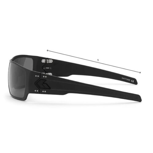 Gatorz SPECTER Black/Black Logo Milspec Ballistic Photochromic W/Anti-Fog ANSI Z87.1