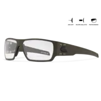 Gatorz SPECTER, OD Green Black Logo,   Milspec Ballistic Photochromic W/Anti-Fog ANSI Z87.1