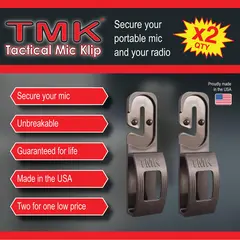 TacticalKlips Tactical Mic Klip 2